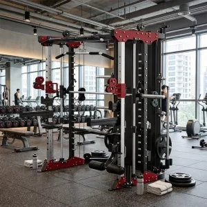 Heavy Duty Stainless Steel Smith Machine Combo Commercial Gym Equipment