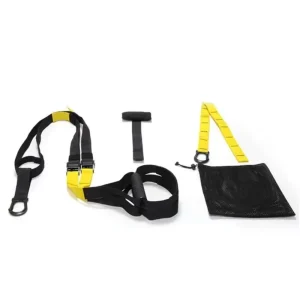 Heavy-Duty Suspension Trainer Set Adjustable Strength Training Straps Home Gym