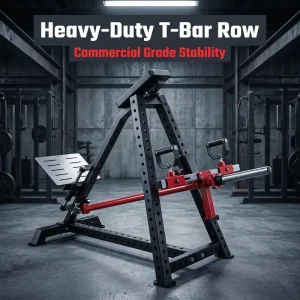 Heavy Duty T Type Incline Hammer Rowing Trainer Adjustable Back Muscle Strength Training Machine for Commercial Gym Home Use