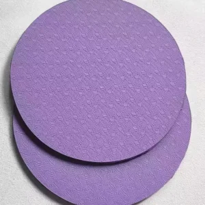 Heavy Duty TPE Round Yoga Mat Non Slip Pilates Exercise Mat Kids Playground Home Gym Bulk OEM