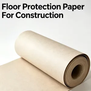 Heavy-Duty Temporary Floor Protection Board Construction-Grade Paperboard for Hardwood, Tile, and Jobsites