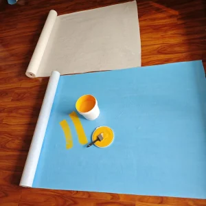 Heavy-Duty Temporary Floor Protective Film for Decoration Anti-Slip Sticky Waterproof Oil-Proof