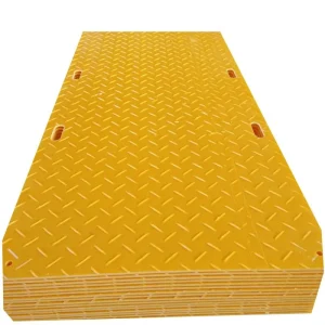 Heavy Duty Temporary Ground Protection Road Mats Manufacturers HDPE Plastic Floor Mat