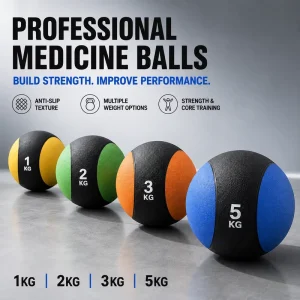 Heavy-Duty Weighted Medicine Slam Ball for CrossFit Training