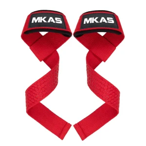 Heavy-Duty Weightlifting Wrist Straps, Silicone Design, Elastic Gym Wrist Wraps