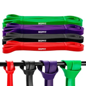 Heavy-Duty Yoga Loop Resistance Bands Set