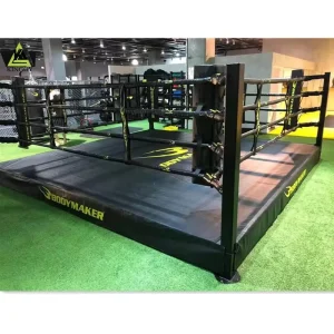 Heavy-Gauge Structural Steel Elevated Boxing Ring Stage for Competition Events