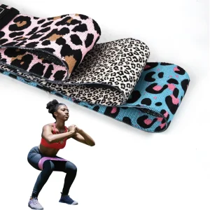 Heavy Lifting Latex Fabric Resistance Bands for Gym, Home Exercise, Yoga and Pilates