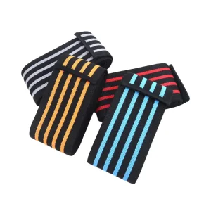 Heavy Nylon Resistance Bands with Handles for Muscle Training and Home Fitness