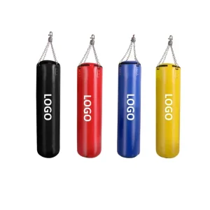 Heavy Punching Bag and Sandbag Set for Gym Training, Hanging, Empty