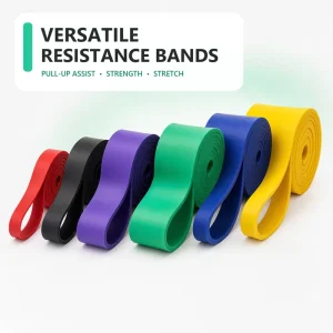 Heavy Resistance Eco Friendly Multifunctional Fitness Pull Rope Bands Set with Exercise Tube Bands