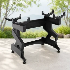 Heavy Steel Dumbbell Rack Multi Tier Storage Stand Anti Slip Base Space Saving for Home & Commercial Gym Training