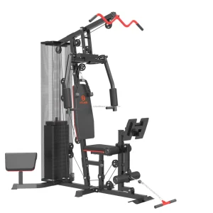 Heavy Weight Stack Compact Multifunctional Home Gym Machine for Chest Press and Leg Extension