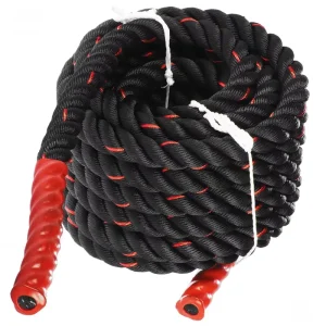 Heavy Weighted 38mm Battle Rope for Core Strength Training and Commercial Use