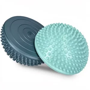 Hedgehog Semisphere Balance Beam PVC Material Cushion for Core Strength Yoga Pilates Coordination Exercises