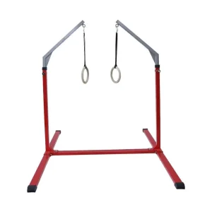 Height Adjustable Gymnastics Rings and Pulleys for Children’s Training