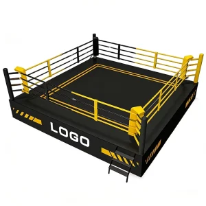 Height-Adjustable Liftable Boxing Ring Training Stage Multifunctional Gym Equipment Heavy-Duty Steel Structure