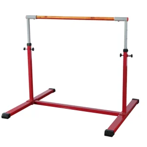 Height Adjustable Multi-Function Gymnastics Horizontal Bar for Kids