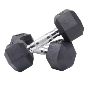 Hexagonal Dumbbells Suitable for Gym Workouts and Training Providing Reliable Free Weight Training Equipment