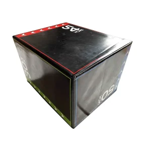 High-Density 3 in 1 PVC Soft Foam Plyometric Jump Box for Home Gym