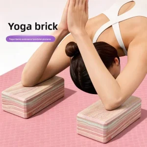High-Density Breathable EVA Yoga Block for Leg Stretching Exercises