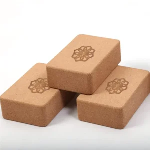 High Density Cork Block Fitness Yoga Natural Non-Slip Yoga Blocks Custom Logo Eco Friendly Block Yoga