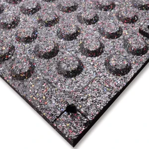 High Density EPDM Rubber Gym Mats Impact-Resistant Flooring China Manufacturer