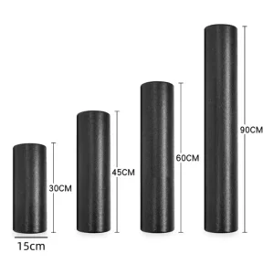 High-Density EVA/EPP Yoga Massage Foam Roller Set Portable Water Bottle Exercise Massager for Yoga Blocks (Waterproof)
