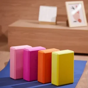High Density EVA Foam Custom Logo Yoga Blocks for Fitness Gym Use