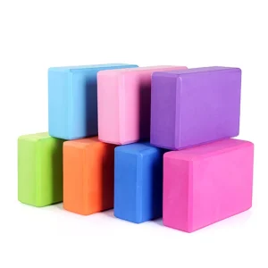 High-Density EVA Foam Yoga Block, Solid Color, Non-Slip, Custom Logo