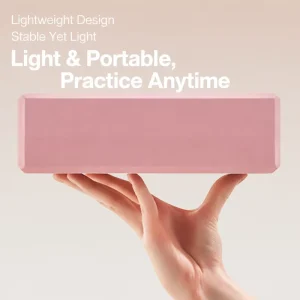 High-Density EVA Foam Yoga Block with Anti-Slip Surface for Fitness Pilates Exercise Training