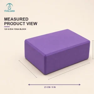High-Density EVA Rubber Non-Slip Yoga Block Workout Pad for Home Pilates Exercise Factory