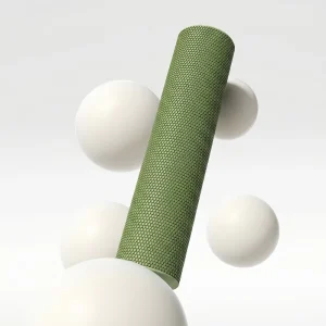 High Density EVA Spiked Foam Roller Deep Tissue Massage Myofascial Release Tool for Yoga Gym Home