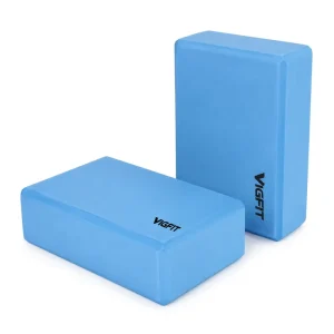 High Density EVA Yoga Block Non Slip Foam Brick for Stretching Balance Pilates Home Gym Custom Logo