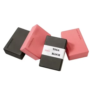 High Density EVA Yoga Block and Strap Set Eco Friendly Non Slip
