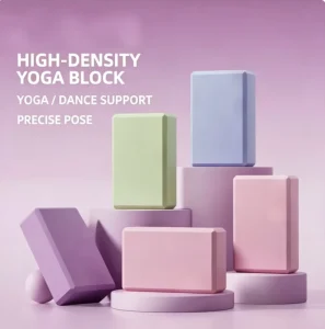 High-Density EVA Yoga Block for Stretching and Leg Pressing