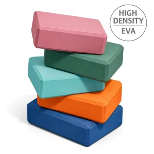 High Density EVA Yoga Blocks Compression Resistant Lightweight Customizable Color and Logo for Fitness