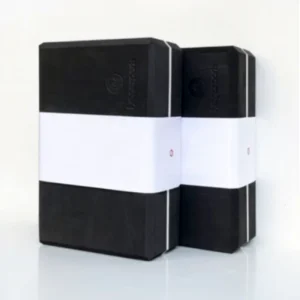High Density EVA Yoga Brick Block Rounded and Right Angle Edges Thickened Black