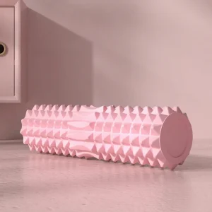 High-Density EVA Yoga Pilates Foam Roller, Medium Firmness, Trigger Point Deep Tissue Massage
