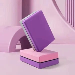 High-Density Eco-Friendly Non-Slip EVA Foam Pilates Yoga Block 200g for Universal Use