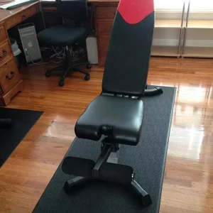 High Density Eco Friendly Non Toxic Customizable Gym Equipment Treadmill Mat For Home Fitness Protection Shock Absorption PVC