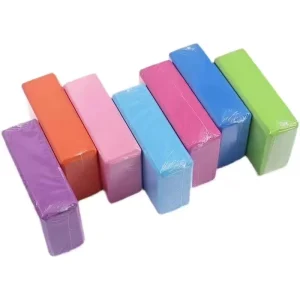 High Density Eco friendly Customized Eva Yoga Block Anti slip Yoga Block Foam Set Yoga Brick
