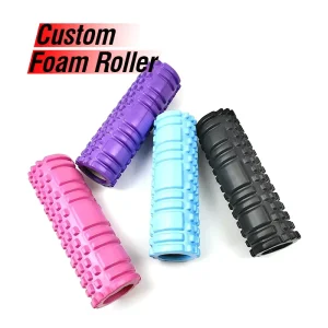 High Density Muscle Fitness Massage Hollow Yoga Roller for Exercise and Recovery Custom Logo Foam Roller