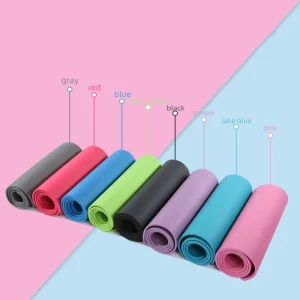 High-Density NBR Yoga Mat, 4mm/6mm/10mm/12mm/15mm