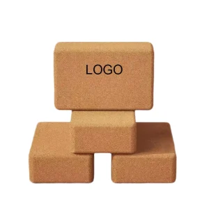 High-Density Natural Cork Yoga Block 3*6*9 Anti-Slip Organic Cork Brick