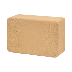 High Density Natural Cork Yoga Block 3*6*9 Anti Slip Organic Cork Brick Model 0053 Effective Practice