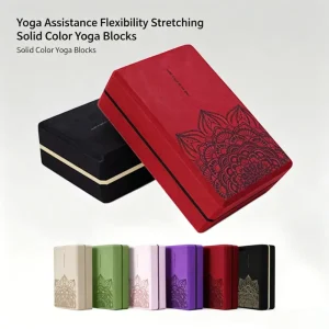 High Density Non-Slip EVA Foam Yoga Block Printed Pattern for Kids Dance Training Leg Stretching Fitness
