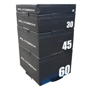High Density PVC-Covered Non-Slip Soft Stackable Modular Plyo Boxes for Jump Training