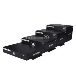 High-Density PVC/EPE Foam 4-in-1 Plyo Box Set for Strength and Core Training