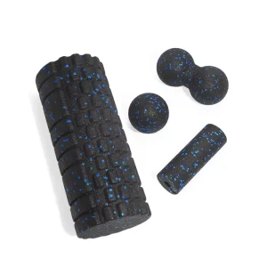 High-Density Plastic Foam Roller 33cm Large Peanut Ball for Calf Muscle and Fascia Release Unisex